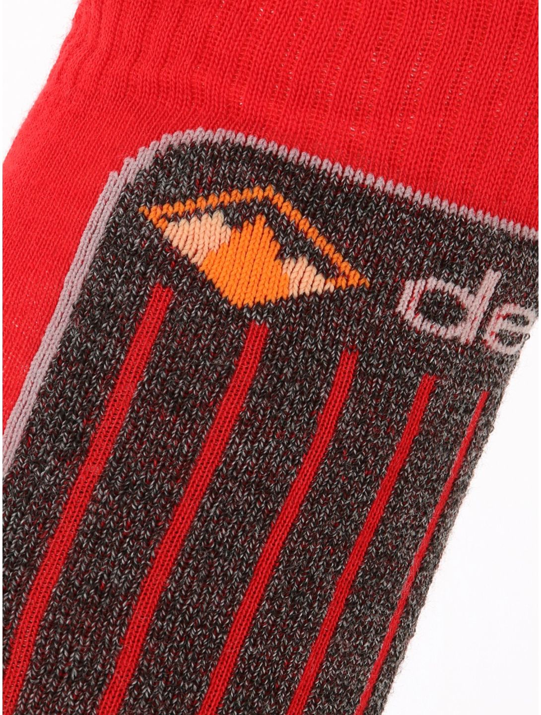 Deluni, Gaia 3 pair ski socks 3 pair unisex Red red 