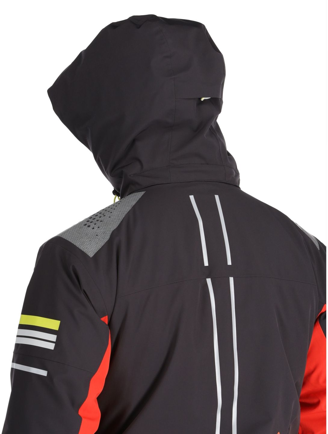 Deluni, Challenger 4 ski jacket men Black/ Red black, red 