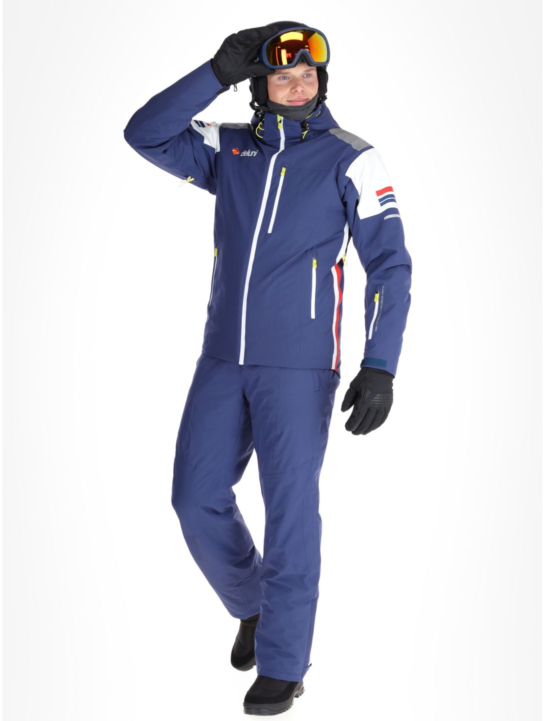 Deluni, Challenger 4 ski jacket men Blue blue 