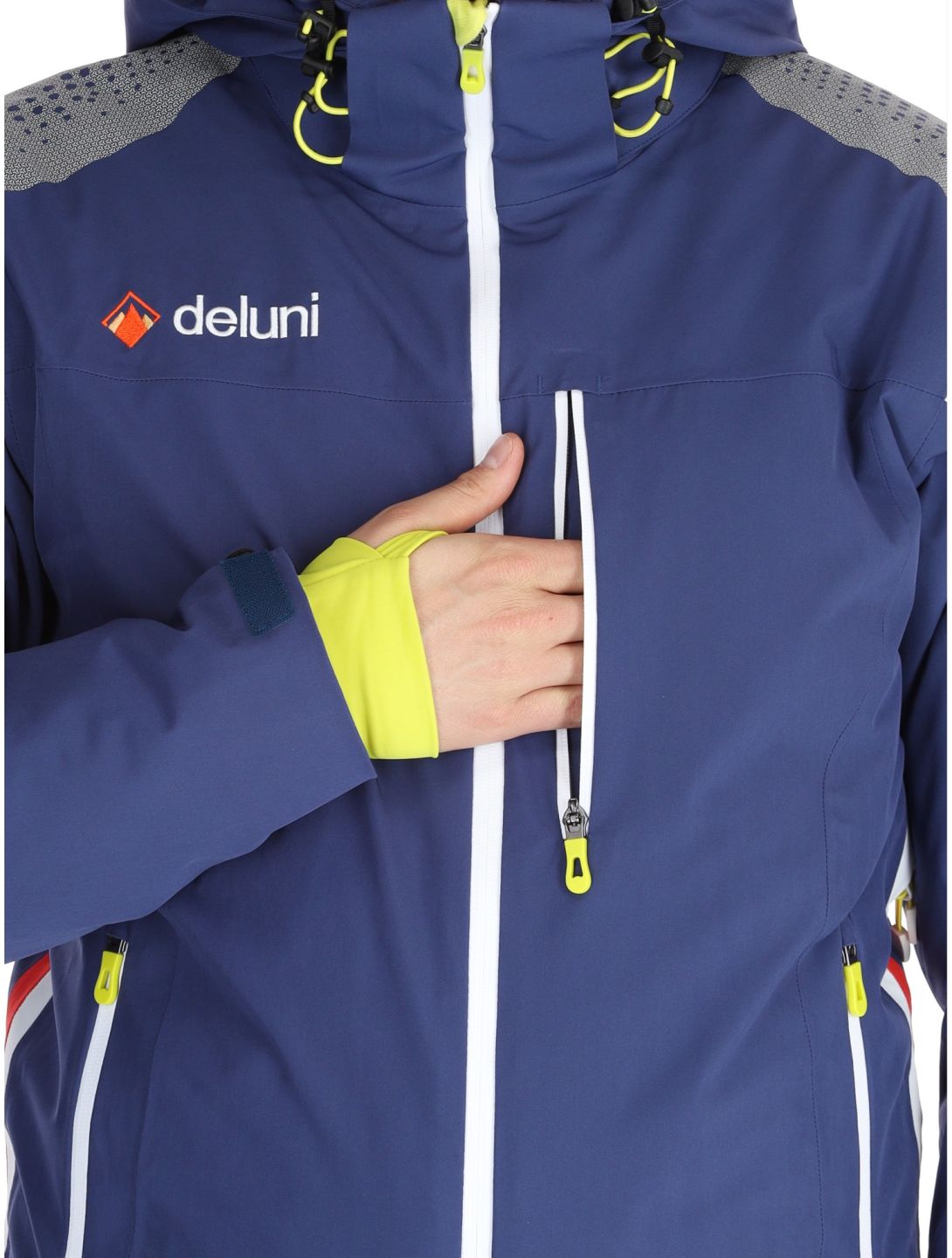 Deluni, Challenger 4 ski jacket men Blue blue 