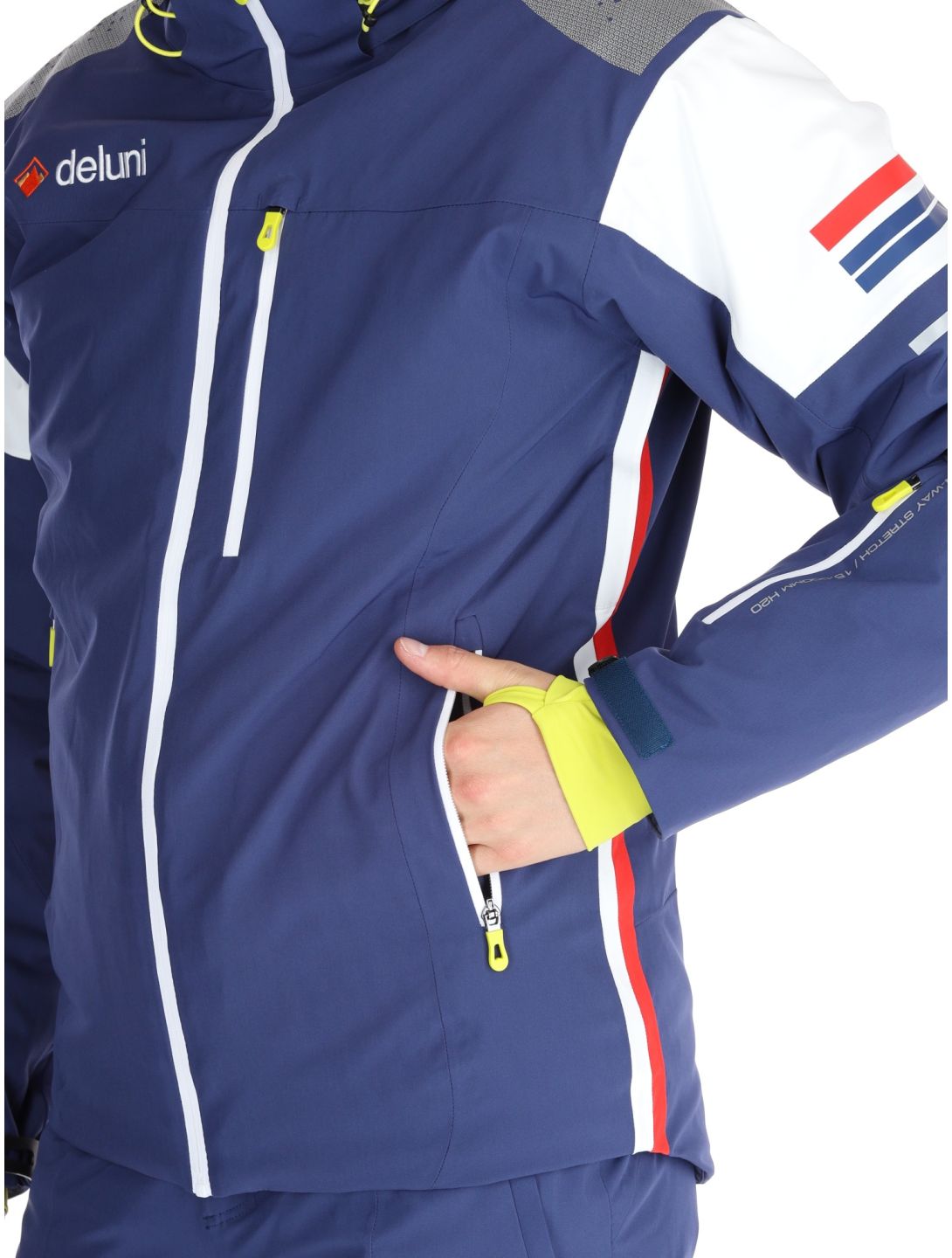 Deluni, Challenger 4 ski jacket men Blue blue 