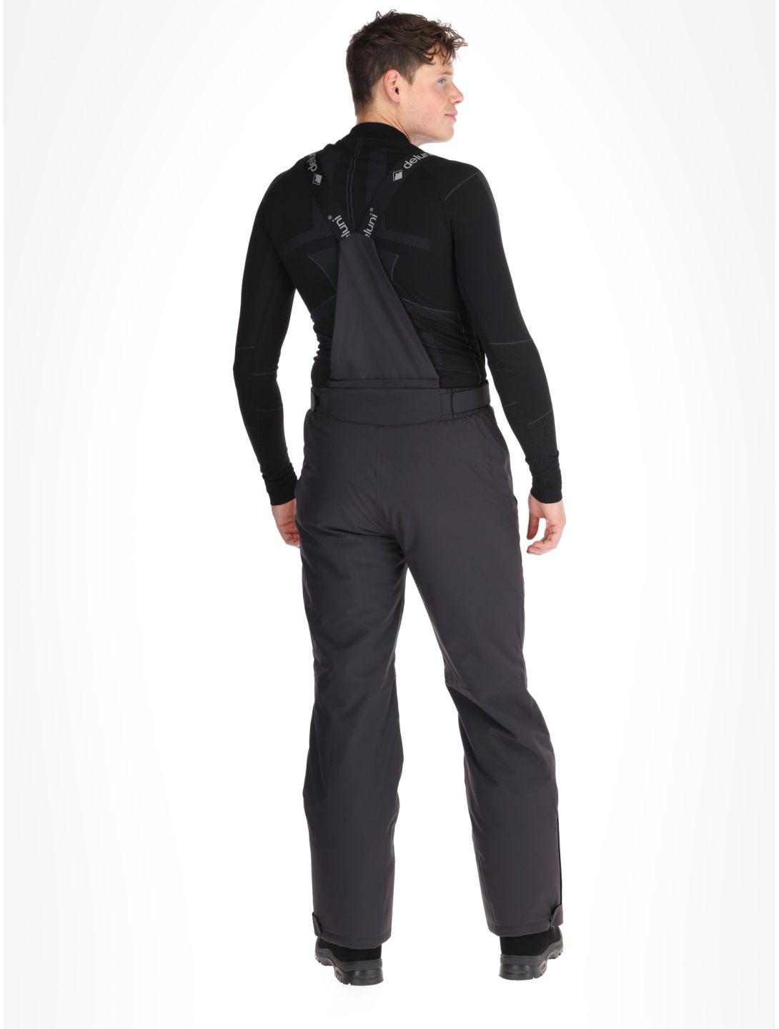 Deluni, Challenger 4 ski pants men Black black 