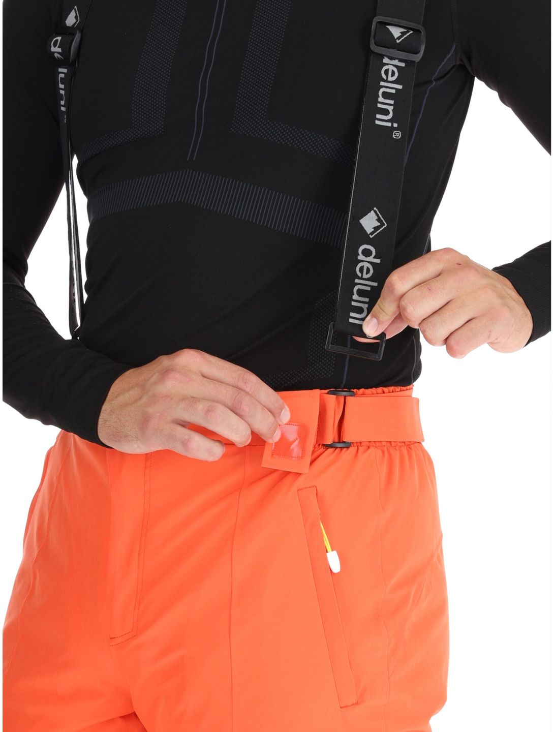 Deluni, Challenger 4 ski pants men Orange orange 