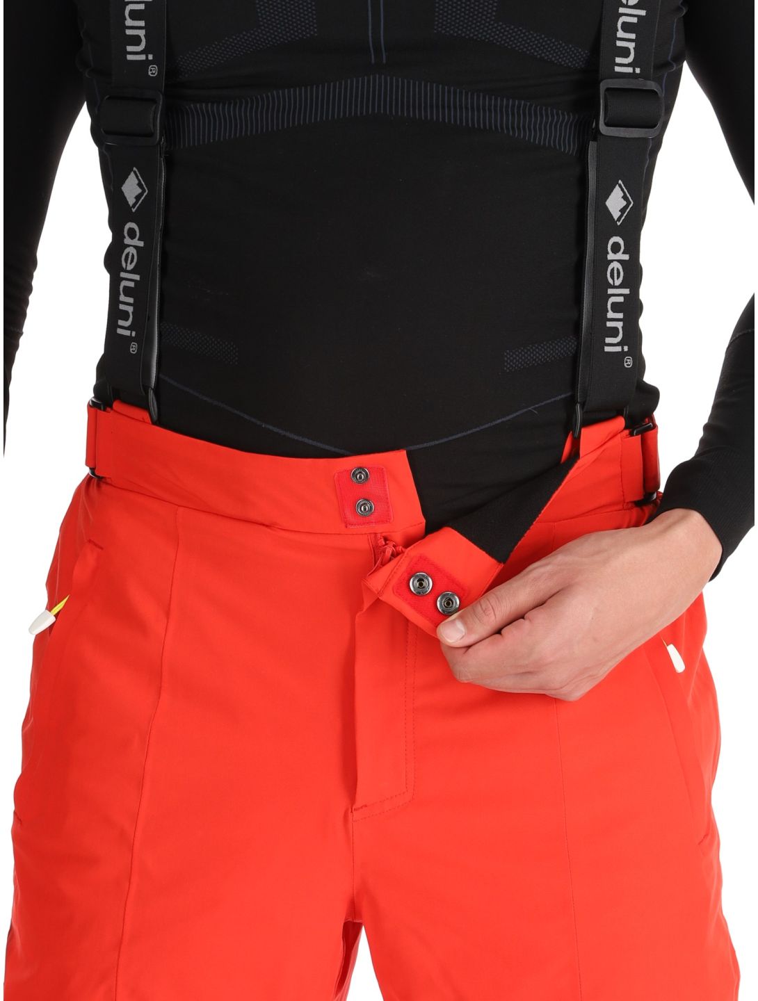 Deluni, Challenger 4 ski pants men Red red 