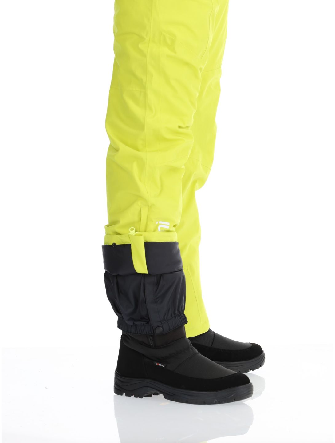 Deluni, Challenger 4 ski pants men Yellow Lime yellow 