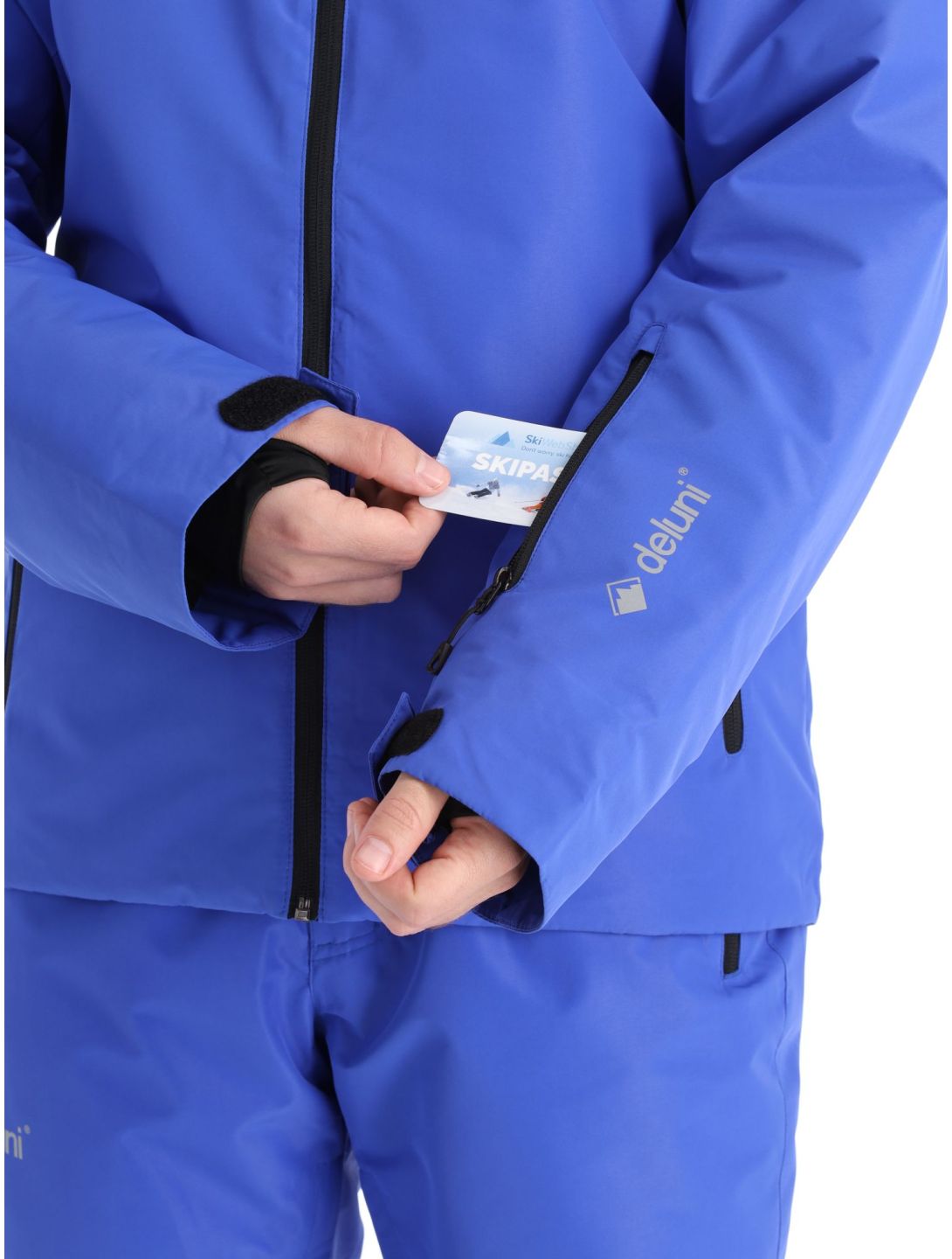 Deluni, Icerocker Pure ski jacket men Blue blue 