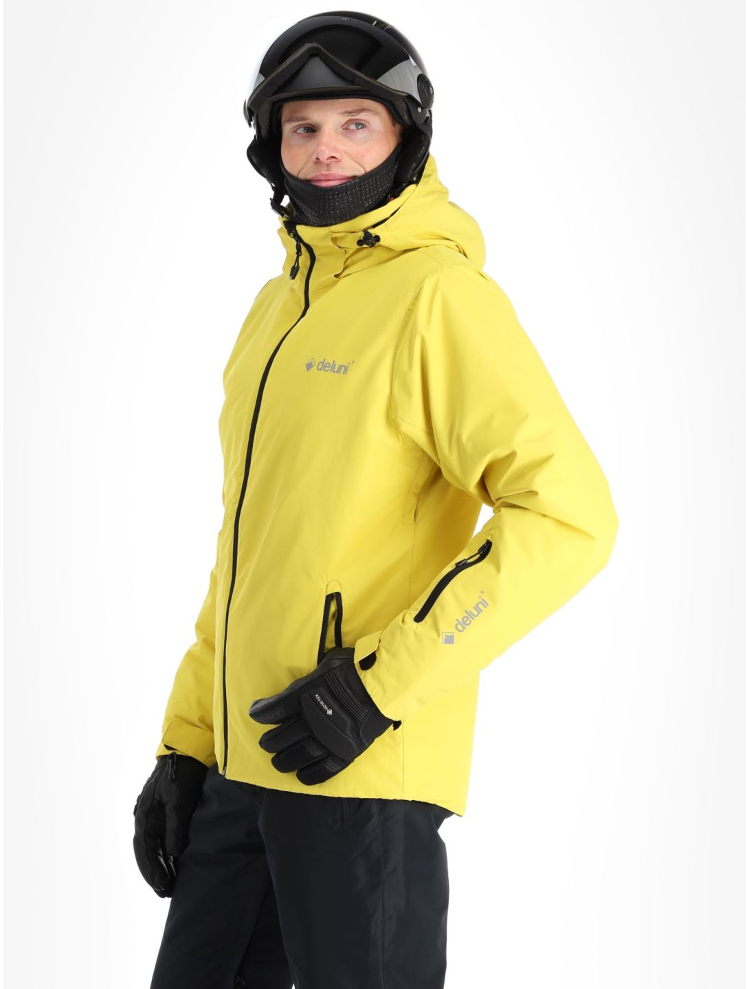 Deluni, Icerocker Pure ski jacket men Yellow yellow 