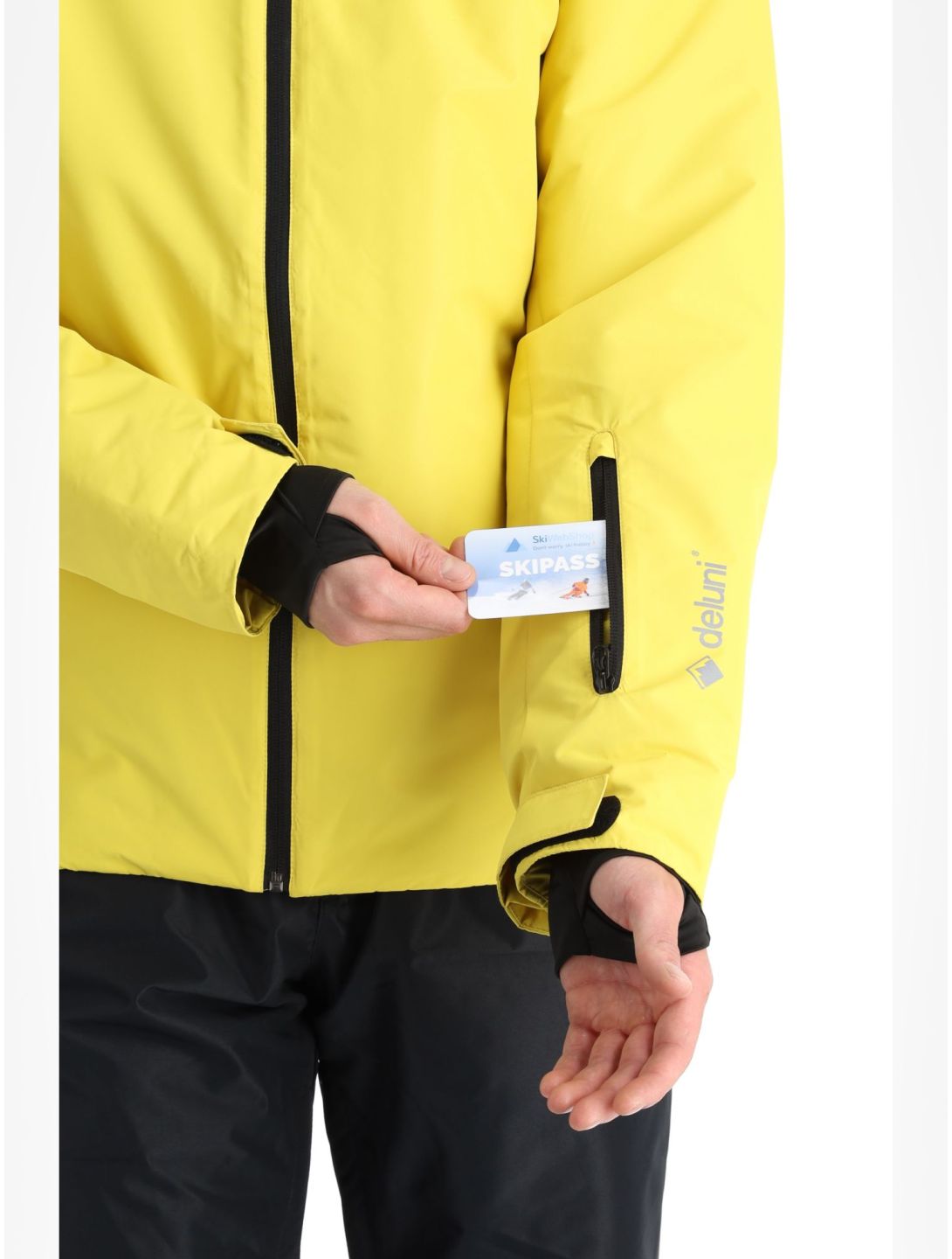 Deluni, Icerocker Pure ski jacket men Yellow yellow 