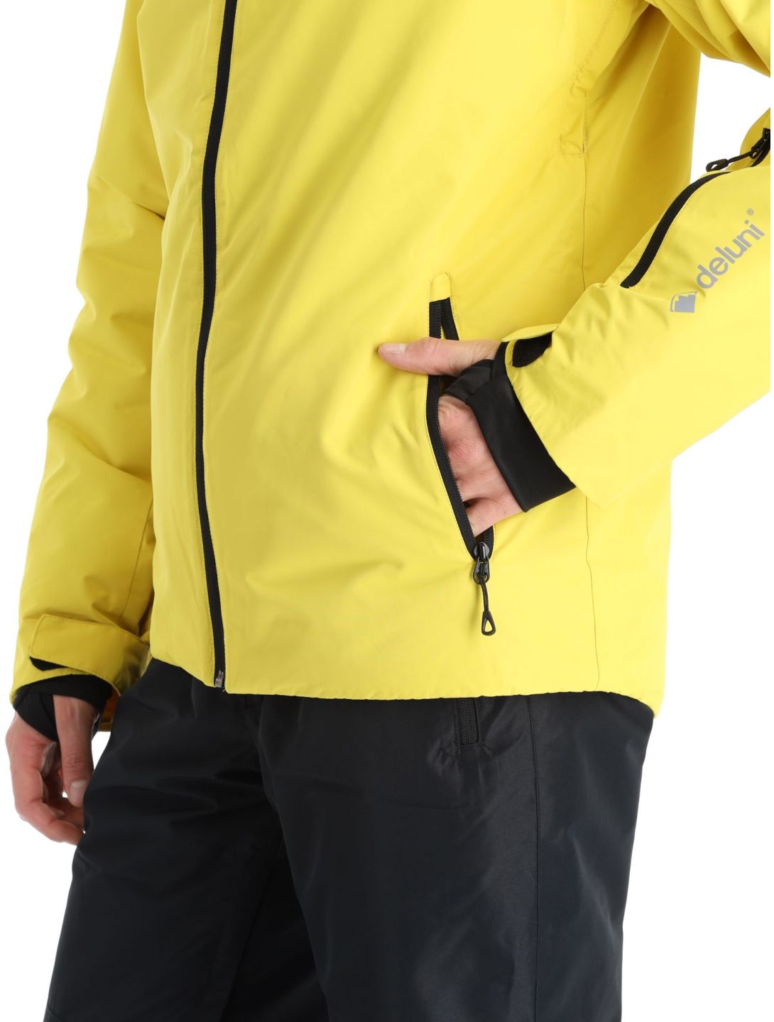 Deluni, Icerocker Pure ski jacket men Yellow yellow 