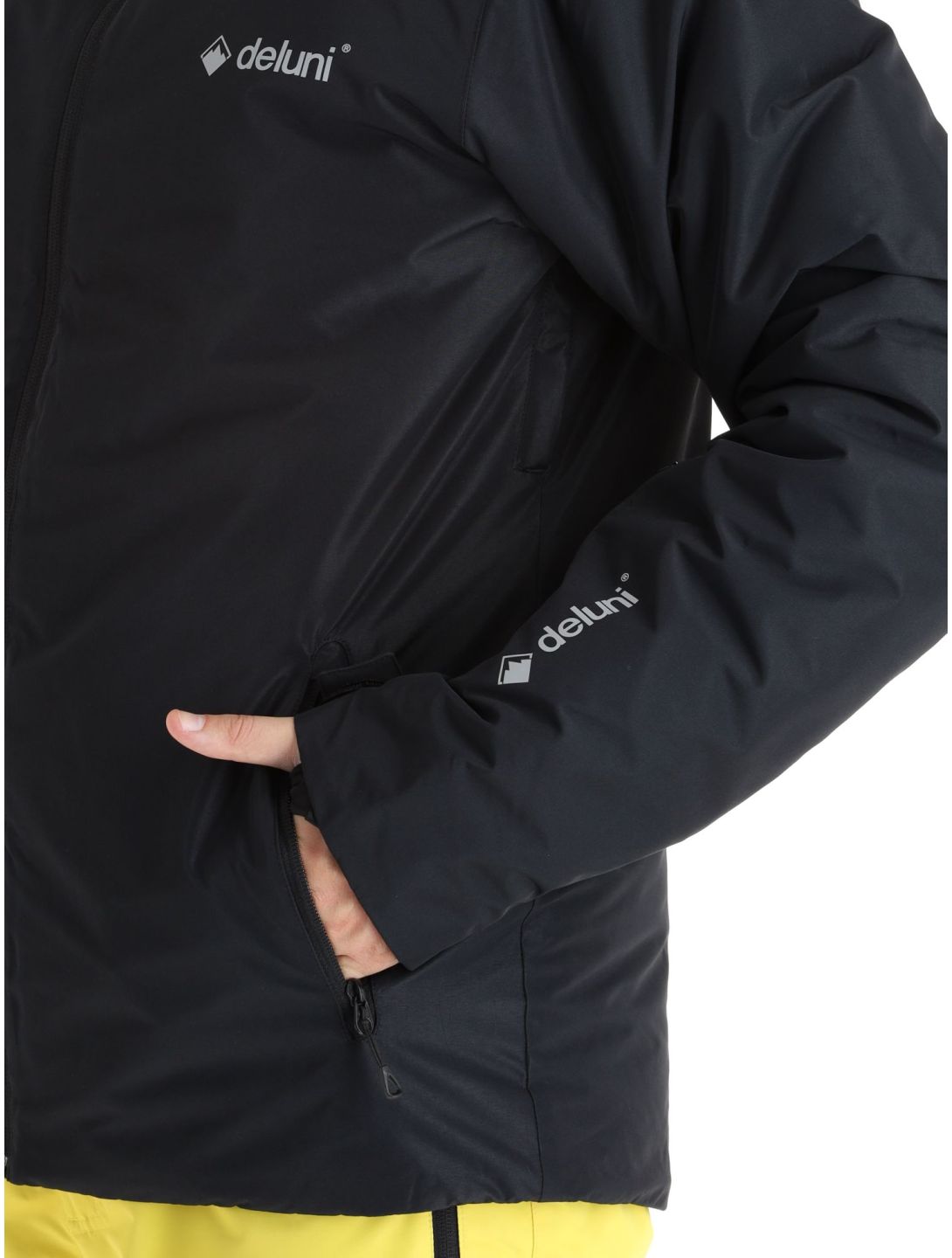 Deluni, Icerocker Pure ski jacket men Black black 