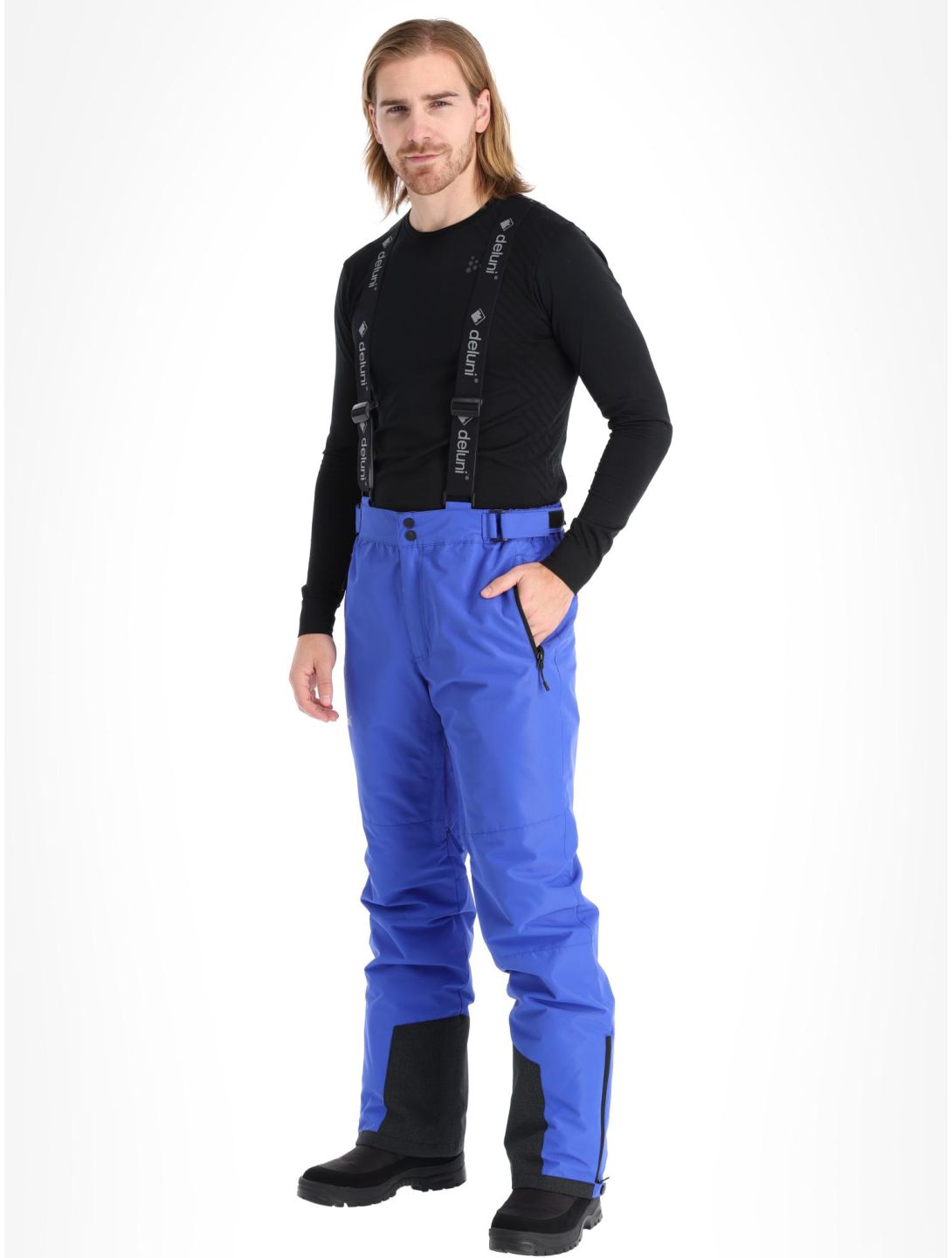 Deluni, Icerocker Pure ski pants men Blue blue 