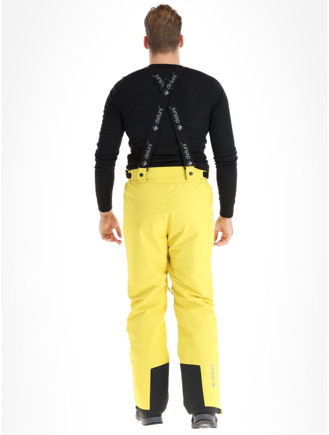 Deluni Icerocker Pure ski pants men Yellow yellow SkiWebShop