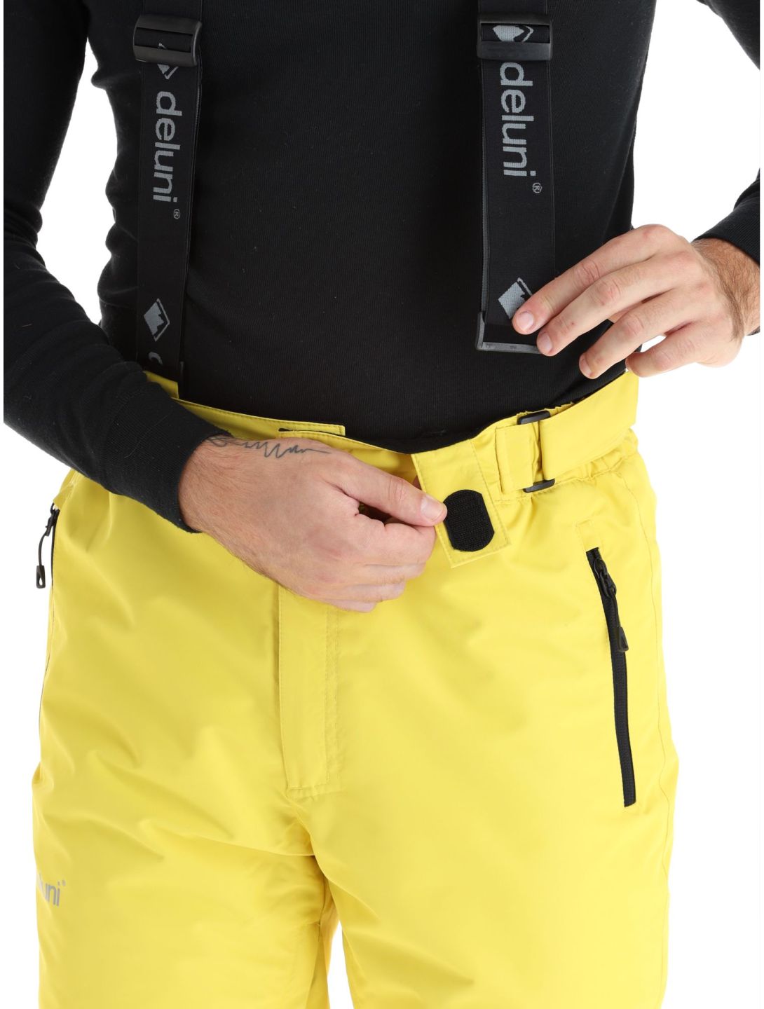 Deluni, Icerocker Pure ski pants men Yellow yellow 