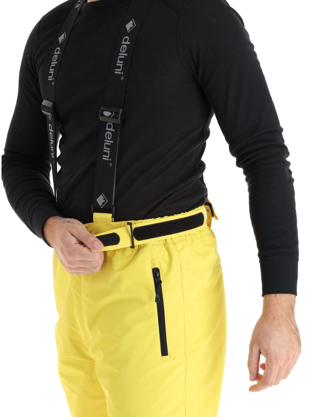 Deluni, Icerocker Pure ski pants men Yellow yellow 