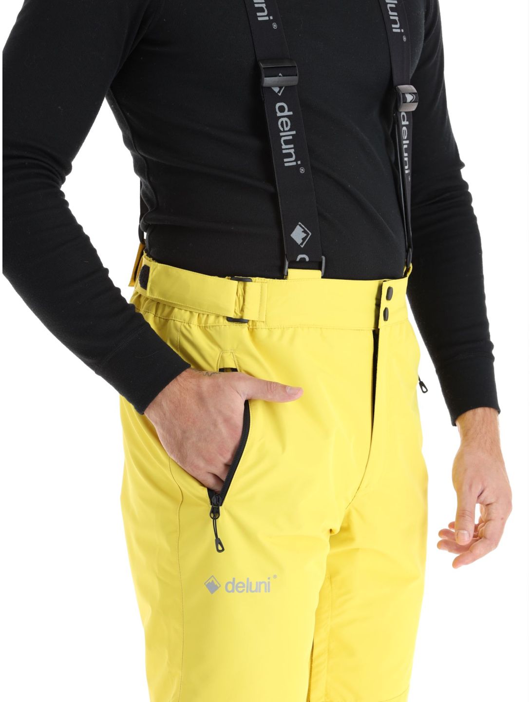 Deluni, Icerocker Pure ski pants men Yellow yellow 