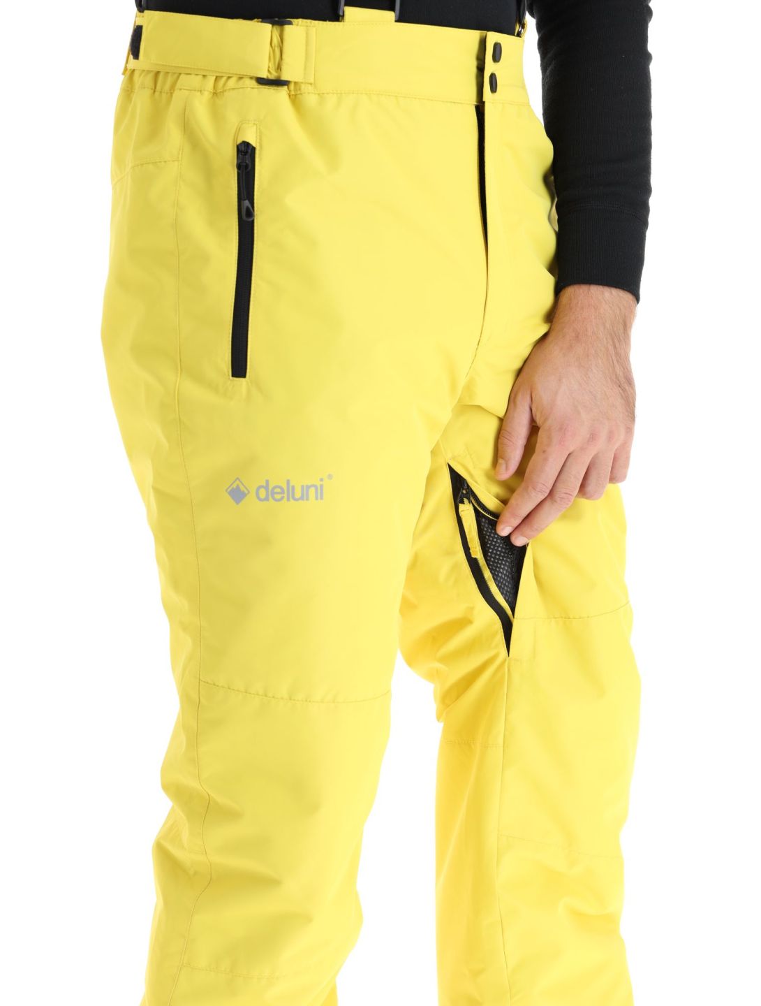 Deluni, Icerocker Pure ski pants men Yellow yellow 