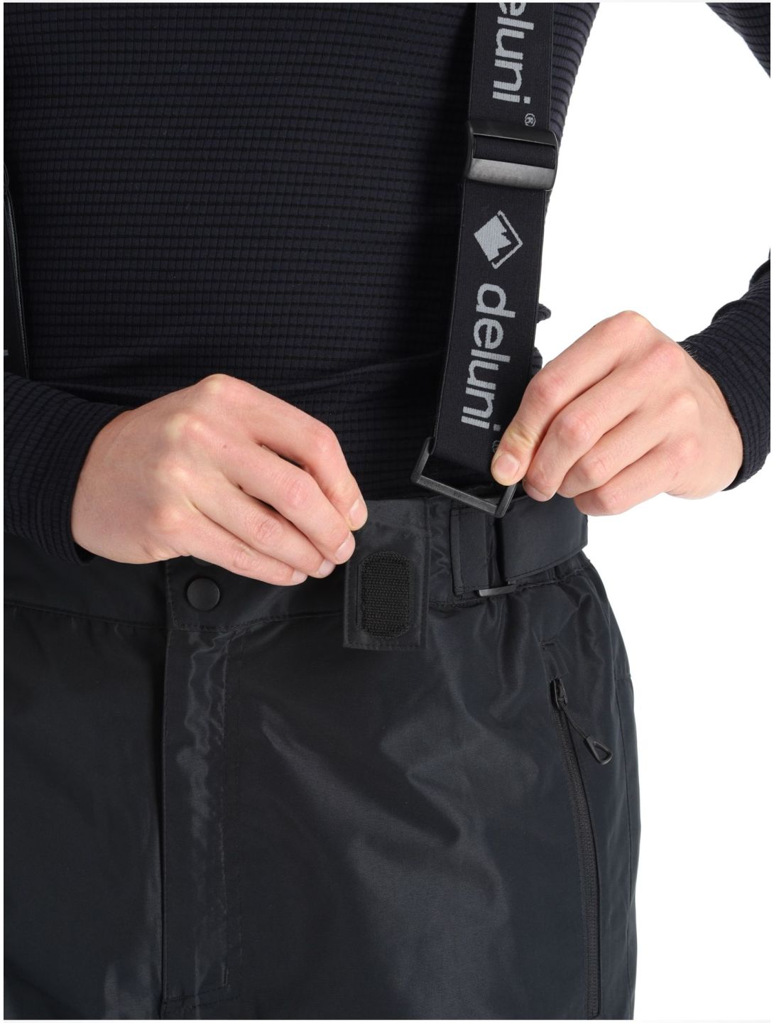 Deluni, Icerocker Pure ski pants men Black black 