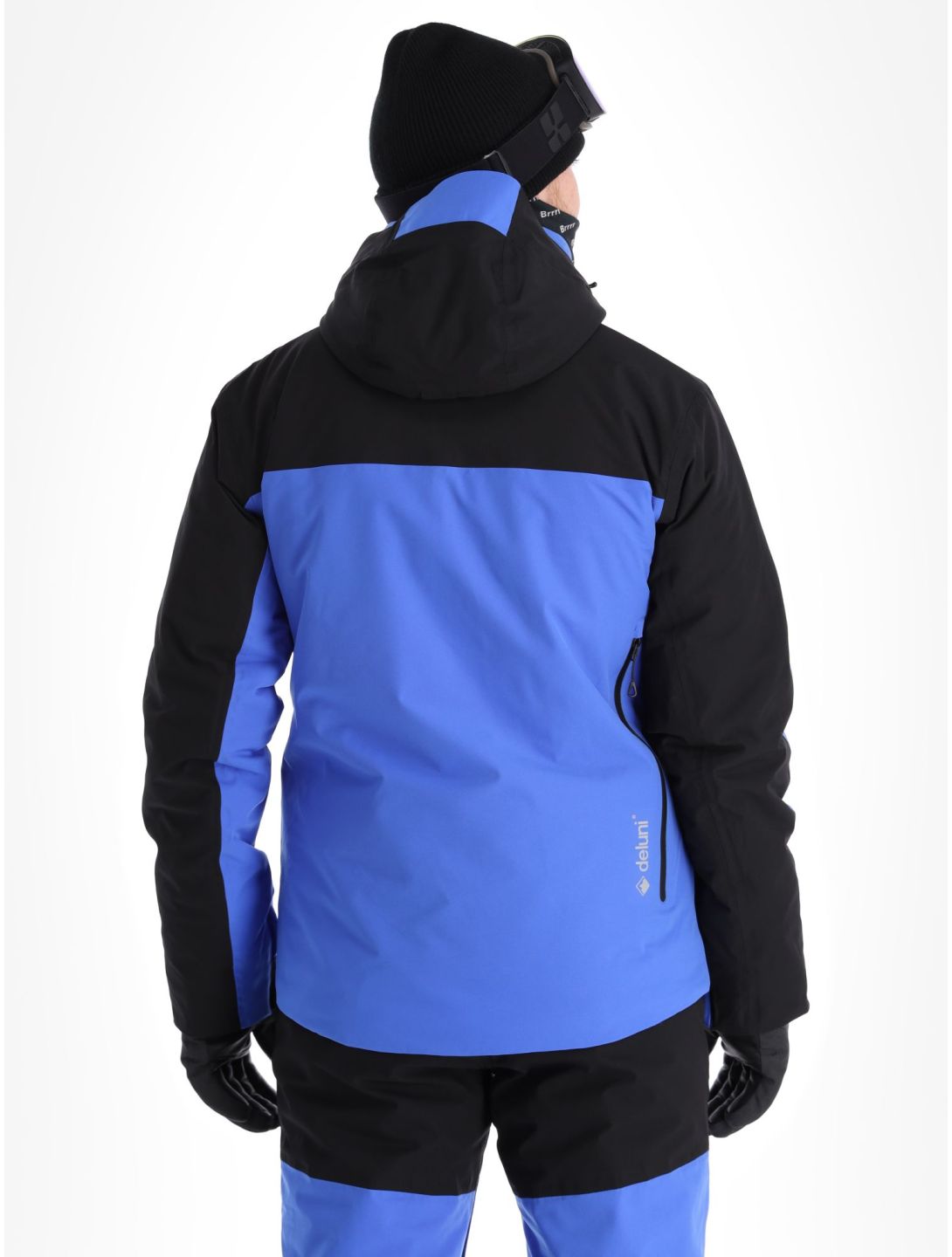 Deluni, Icerocker Pro ski jacket men Black / Blue black, blue 