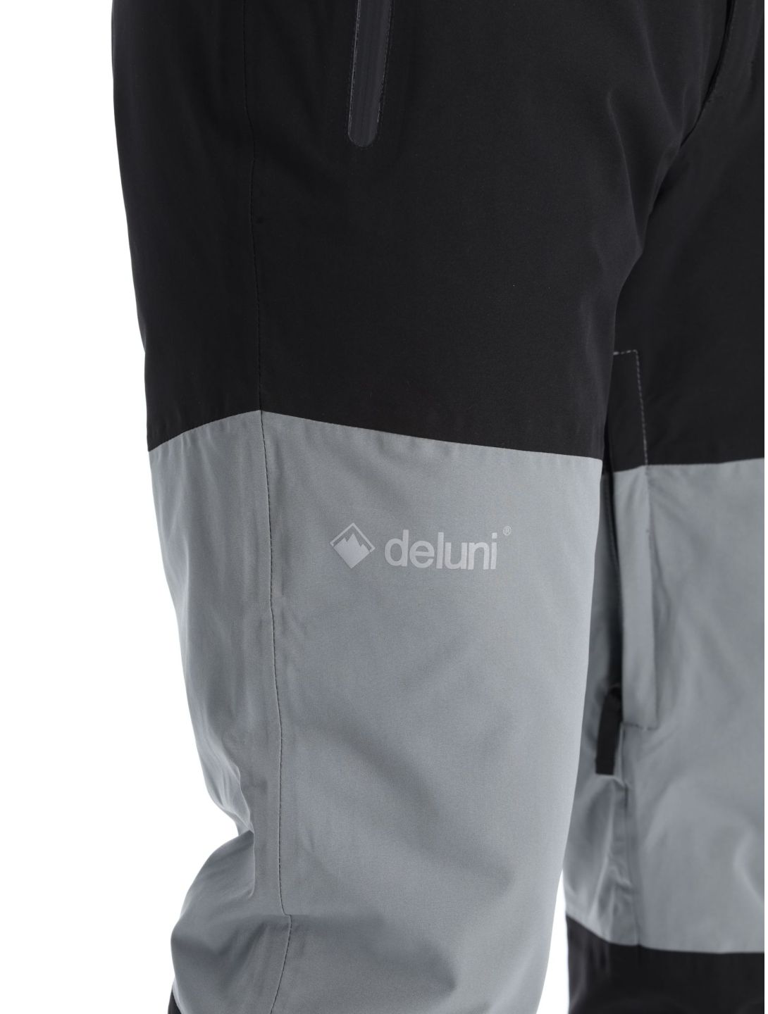 Deluni, Icerocker Pro ski pants men Black / Dark Grey black, grey 