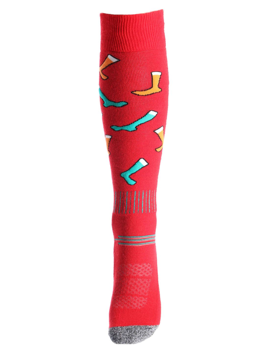 Deluni, Joyride ski socks unisex Socks On Socks Red red 