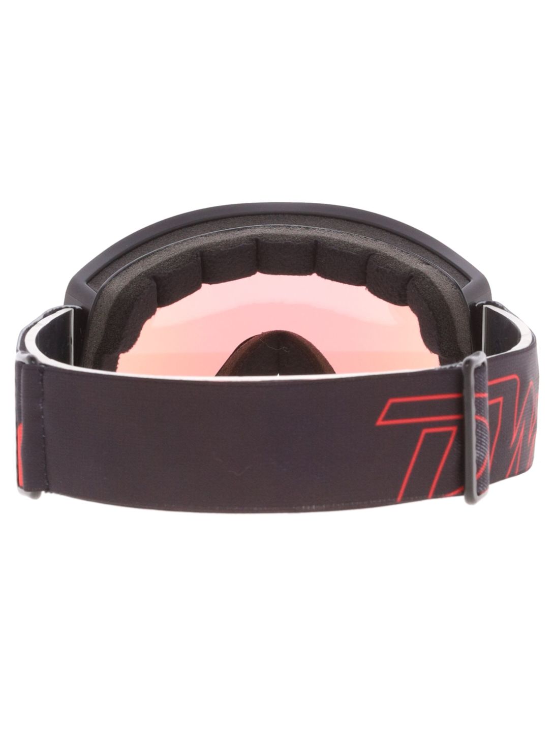 Demon, Intrepid (OTG) goggles OTG unisex Matt Black Red - Orange Red Mirror black 