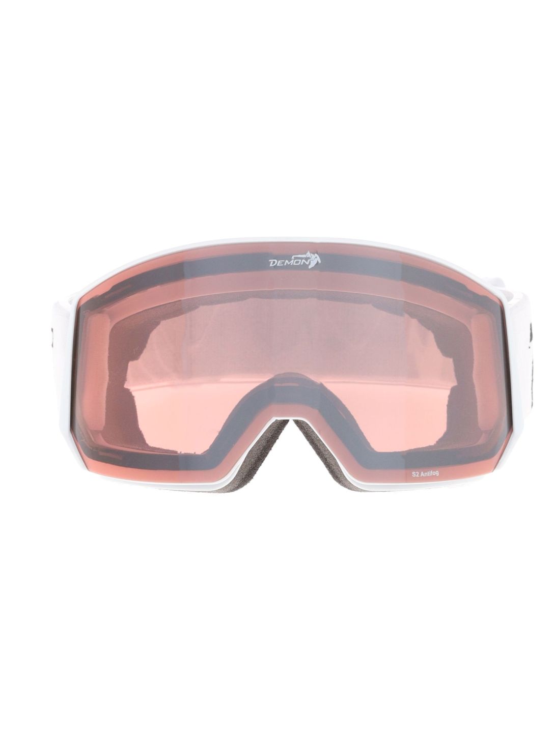 Demon, Intrepid (OTG) goggles unisex White - Orange Mirror white 