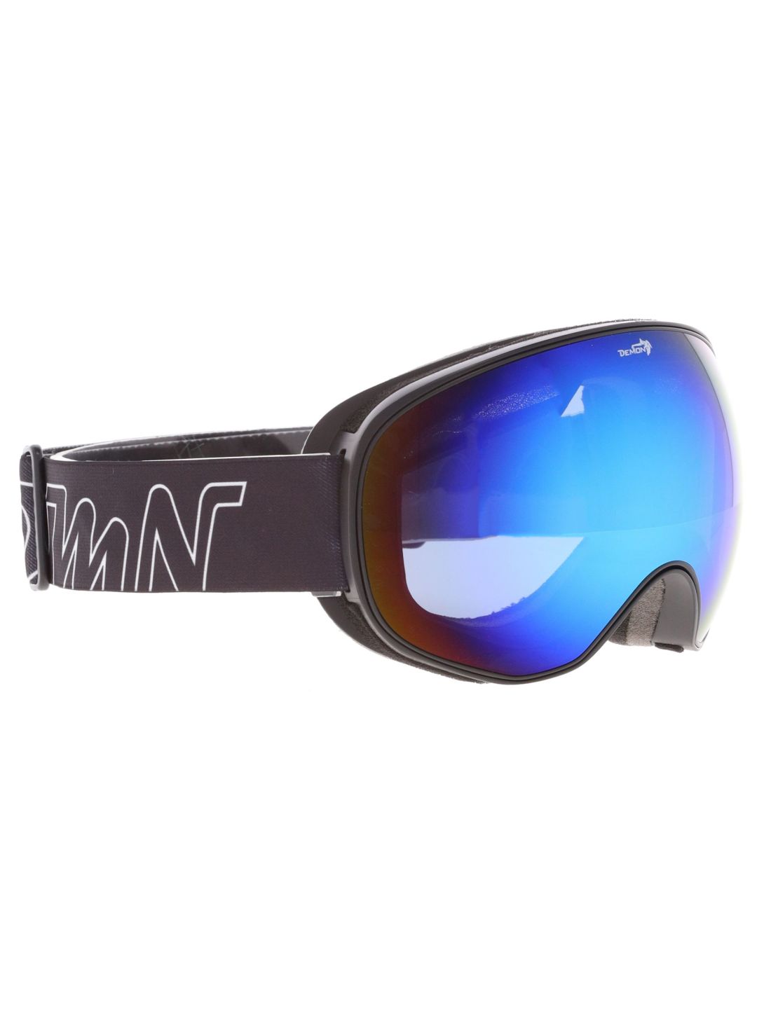 Demon, Magnet goggles spare lens unisex Matt Black Blue - Multilayer Smoke Blue black 