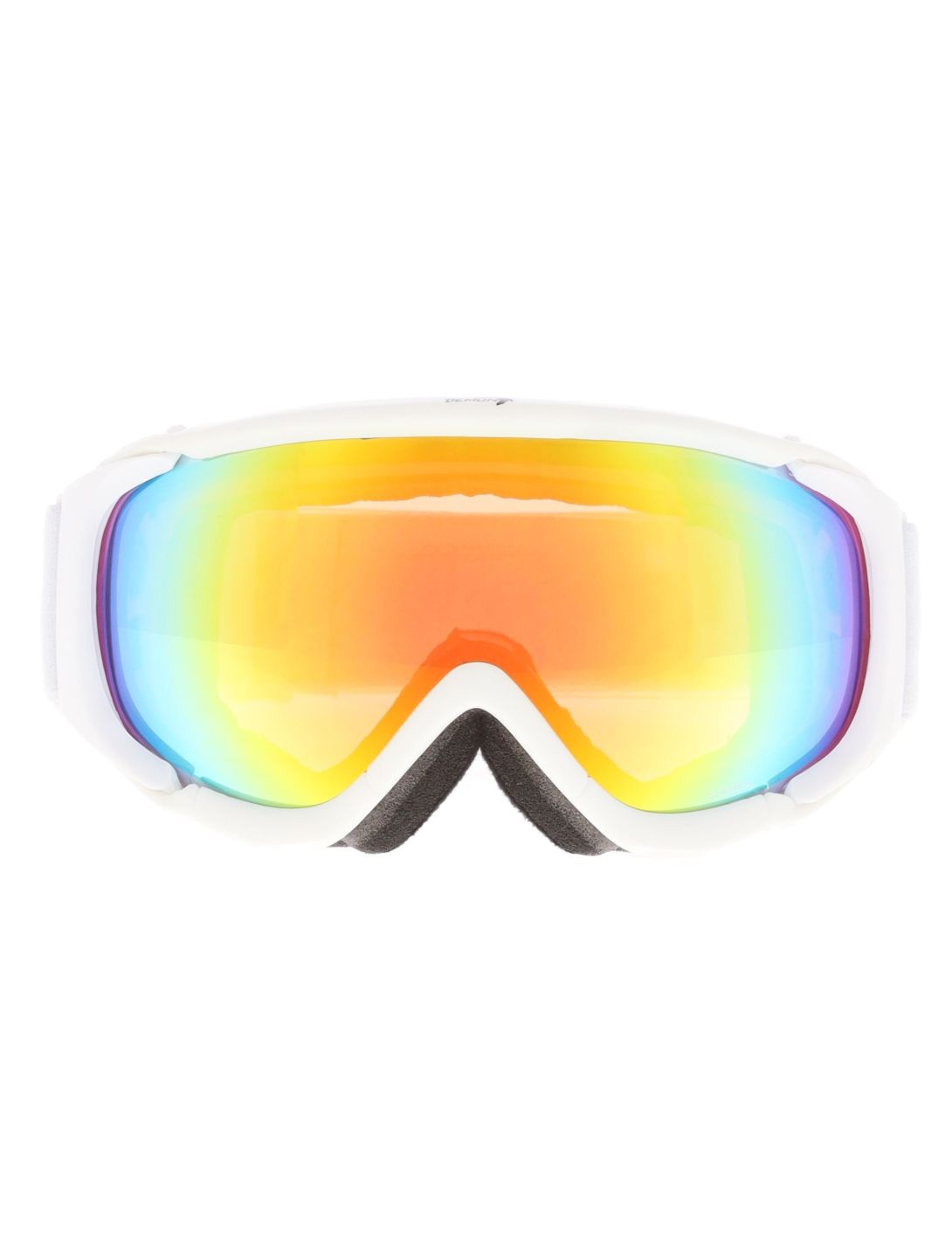 Demon, Matrix goggles unisex Matt White Red - Pink Multilayer Orange white 