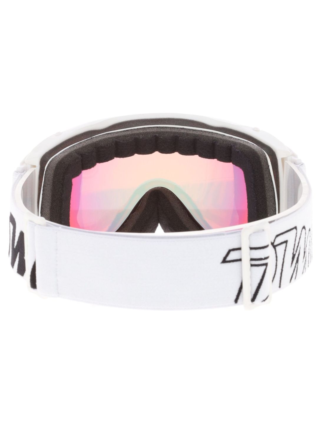 Demon, Matrix goggles unisex Matt White Red - Pink Multilayer Orange white 