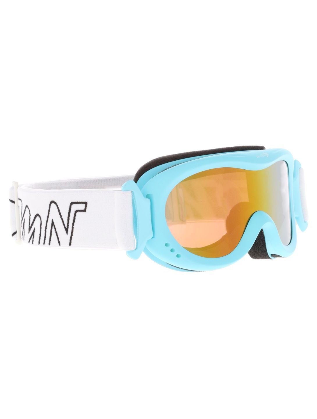 Demon, Snow 6 Mirror goggles kids Matt Light Blue - Orange Red Mirror blue 