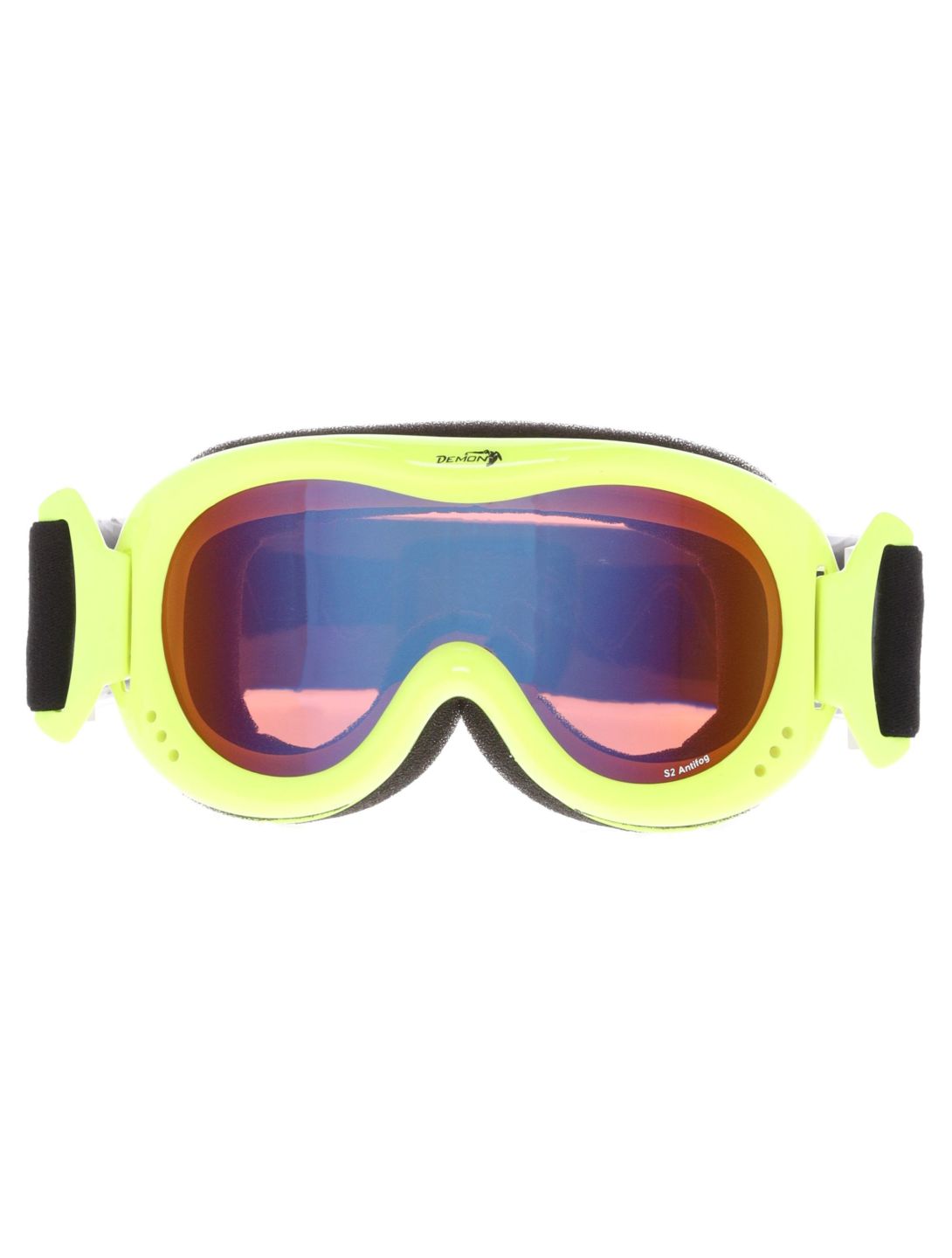 Demon, Snow 6 Mirror goggles kids Yellow Fluo Safety - Orange Blue Mirror yellow 