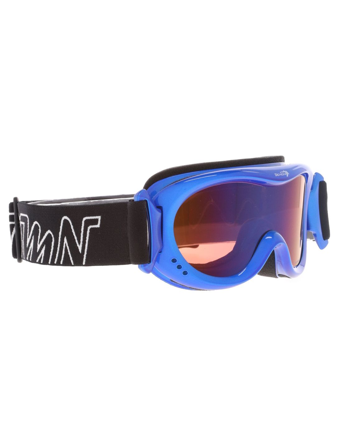 Demon, Snow 6 Mirror goggles kids Blue - Orange Blue Mirror 