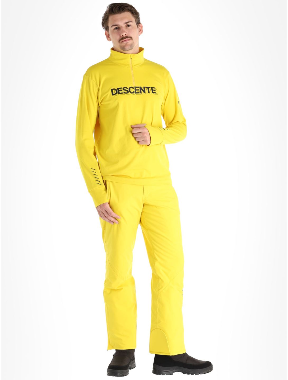 Descente, Archer pullover men Warbler Yellow yellow 