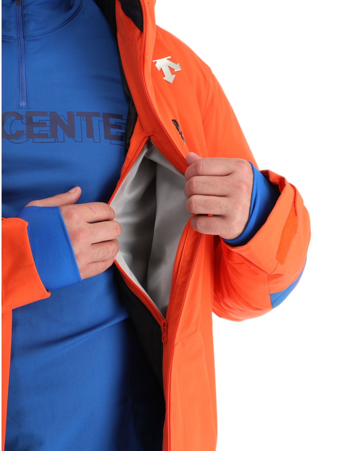 Descente orange hot sale ski jacket