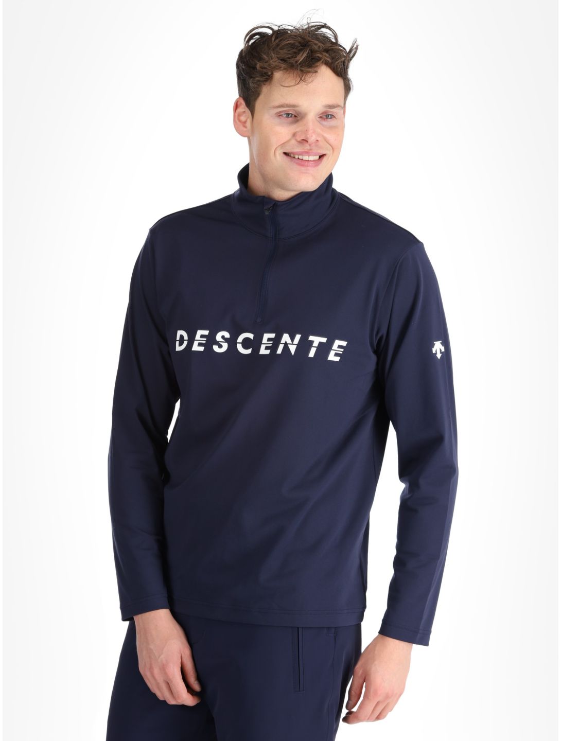 Descente, M-GB20 pullover men Dark Night blue 