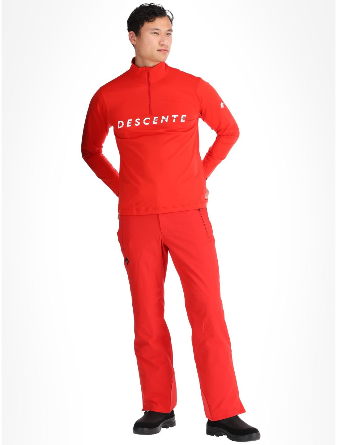 Descente, M-GB20 pullover men Electric Red red 