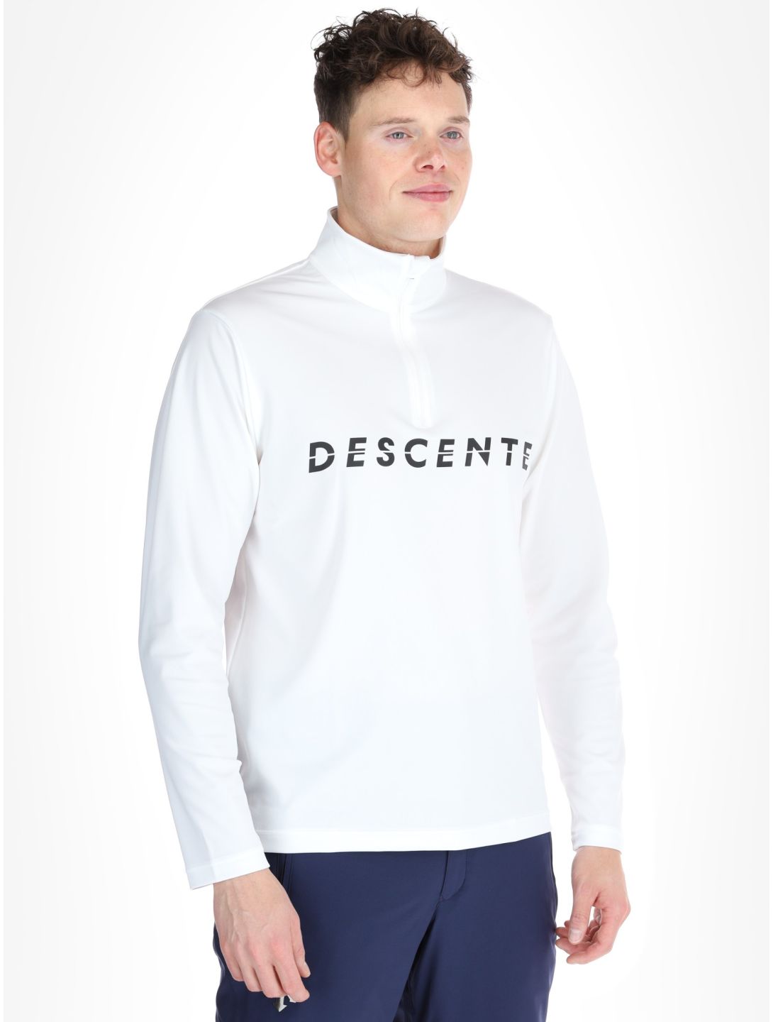 Descente, M-GB20 pullover men Super White white 