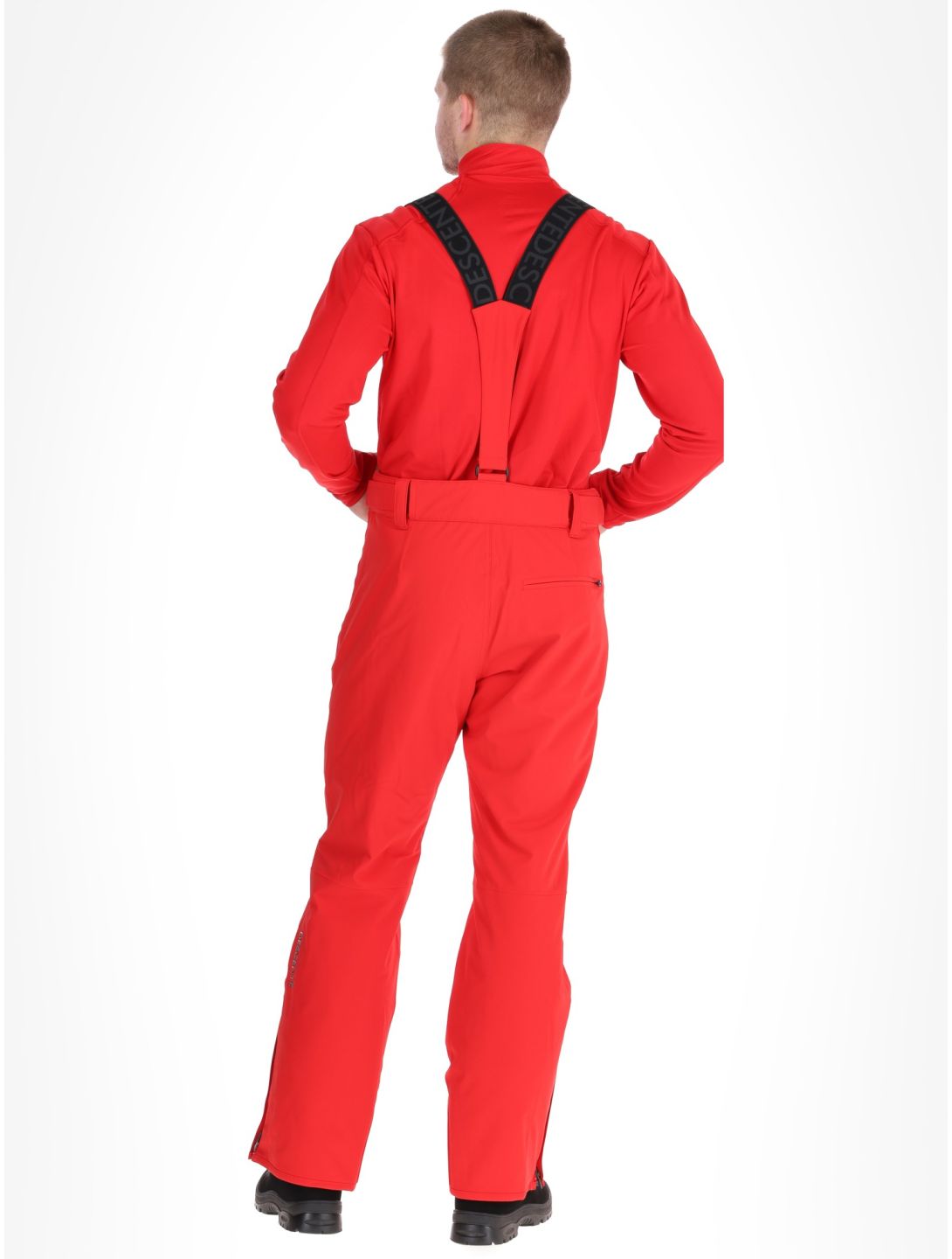 Descente, M-GD40 ski pants men Electric Red red 