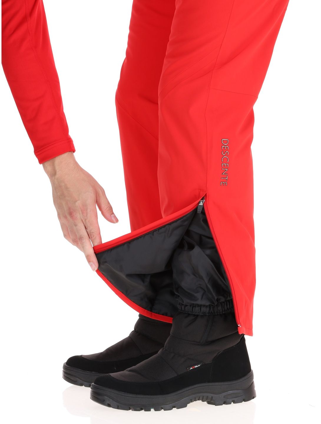 Descente, M-GD40 ski pants men Electric Red red 