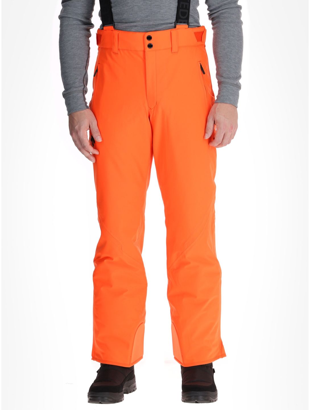 Descente, M-GD41 ski pants men Momiji Orange orange 