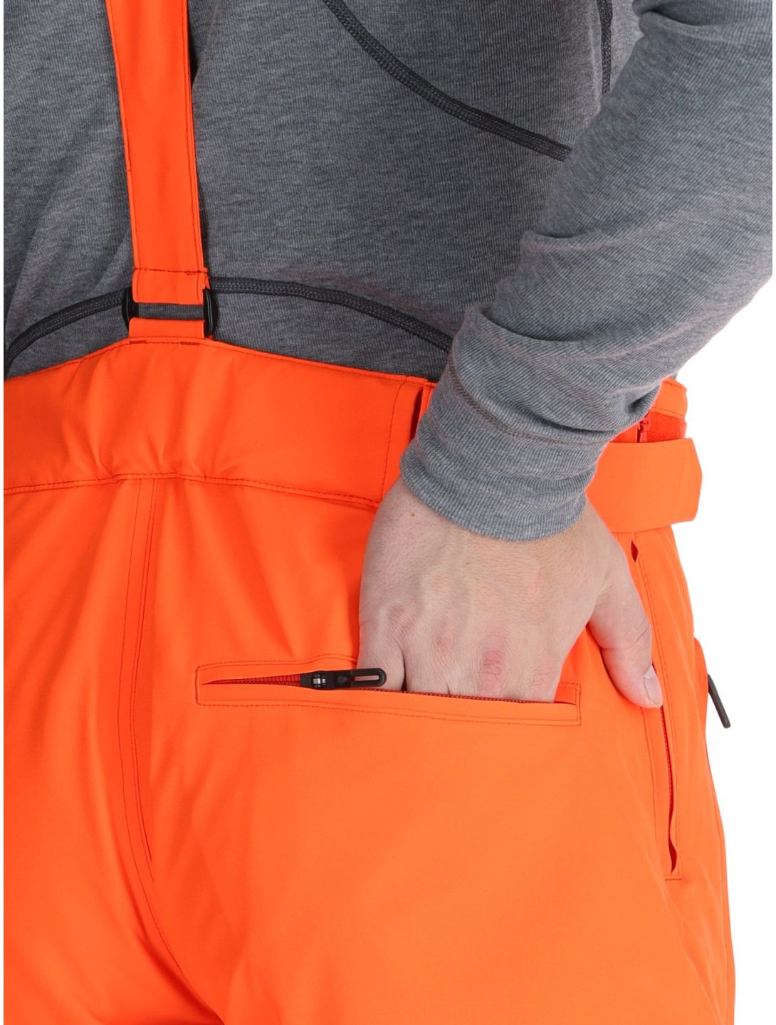 Descente, M-GD41 ski pants men Momiji Orange orange 