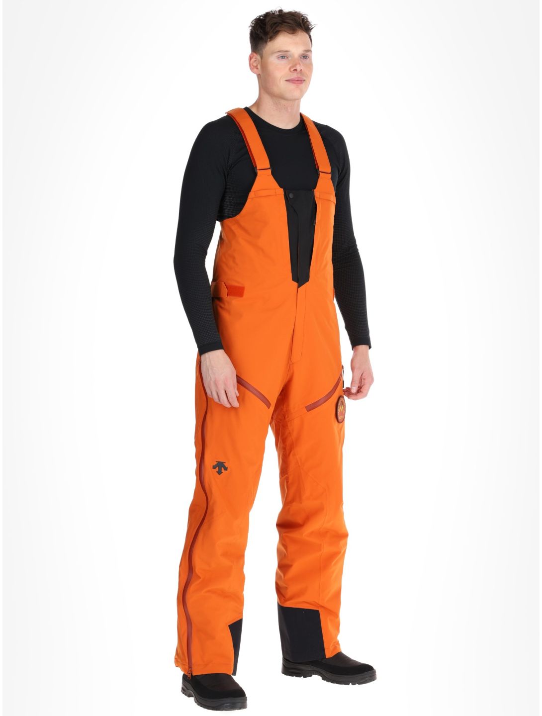 Descente, M-GD50M hardshell ski pants BIB men Ripen Orange orange 