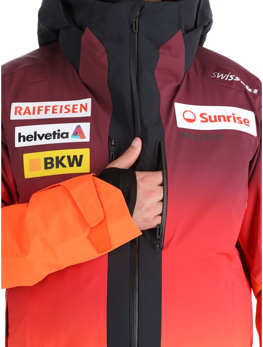 Descente, M-GK20 ski jacket men Swiss red 