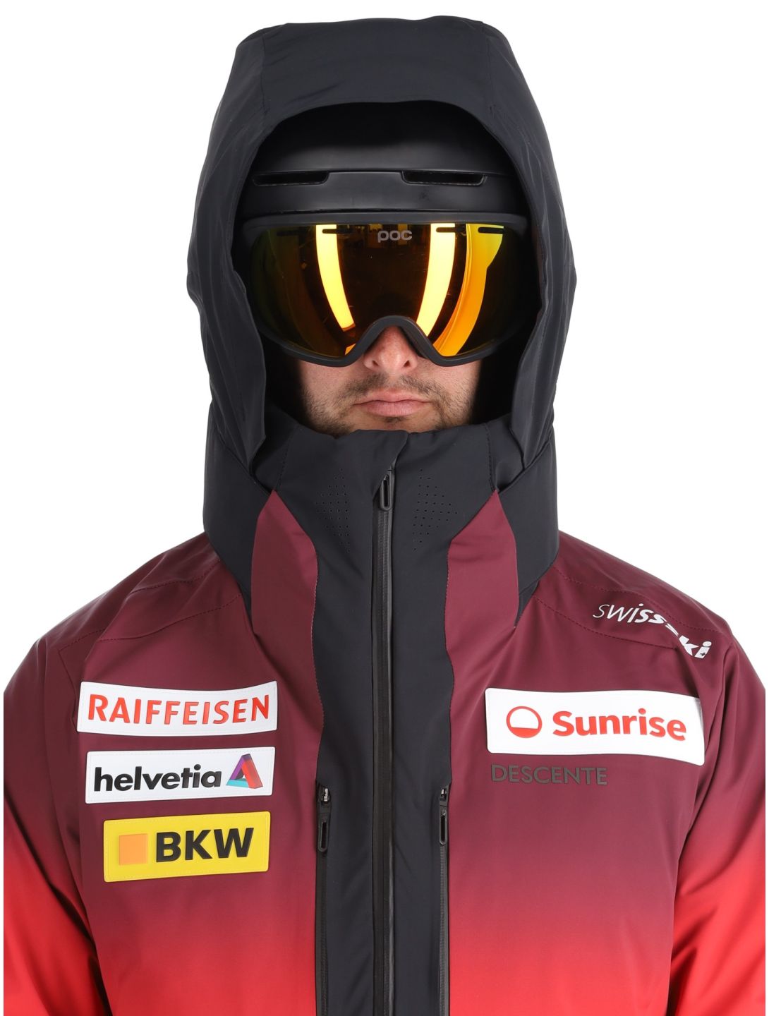 Descente, M-GK20 ski jacket men Swiss red 