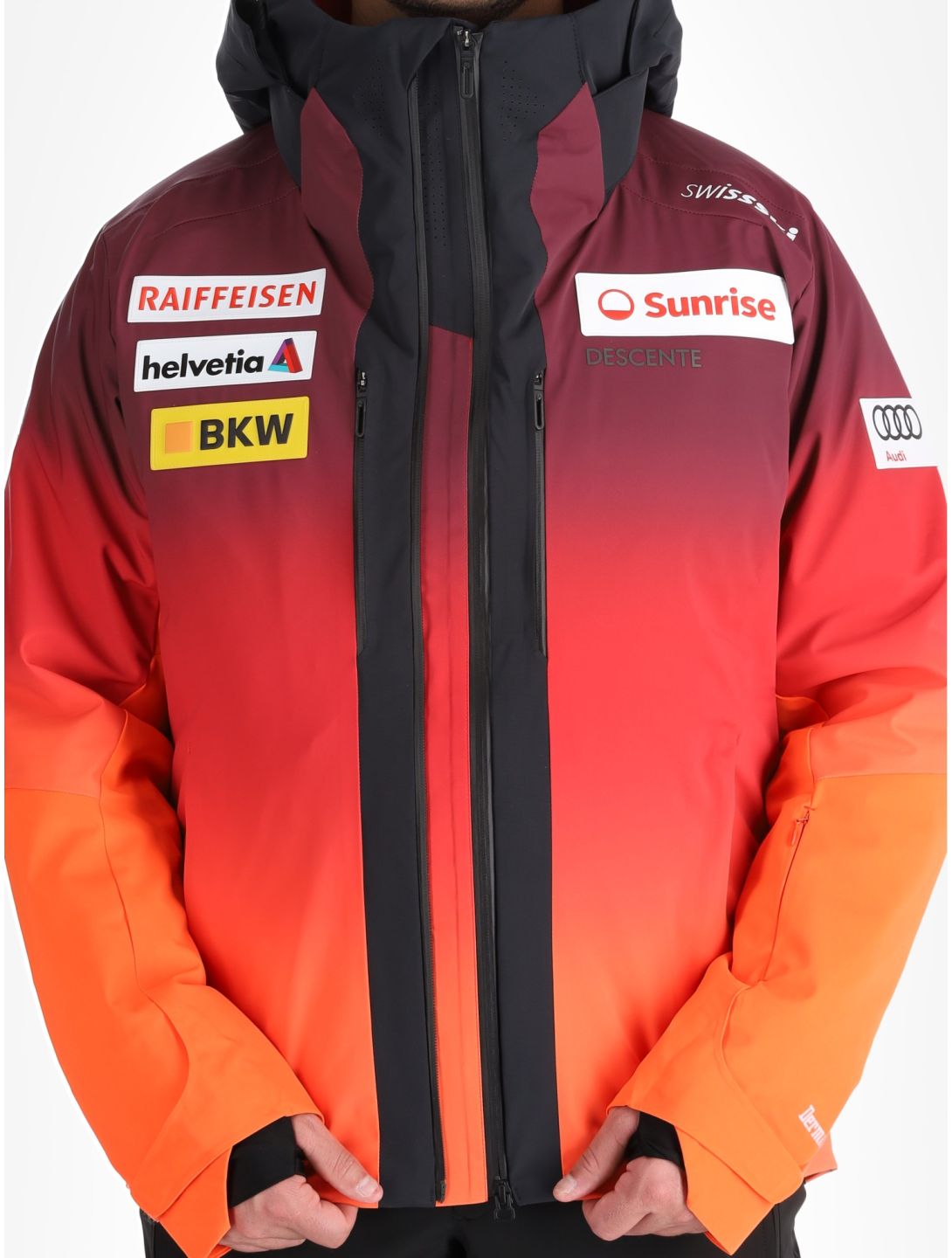 Descente, M-GK20 ski jacket men Swiss red 