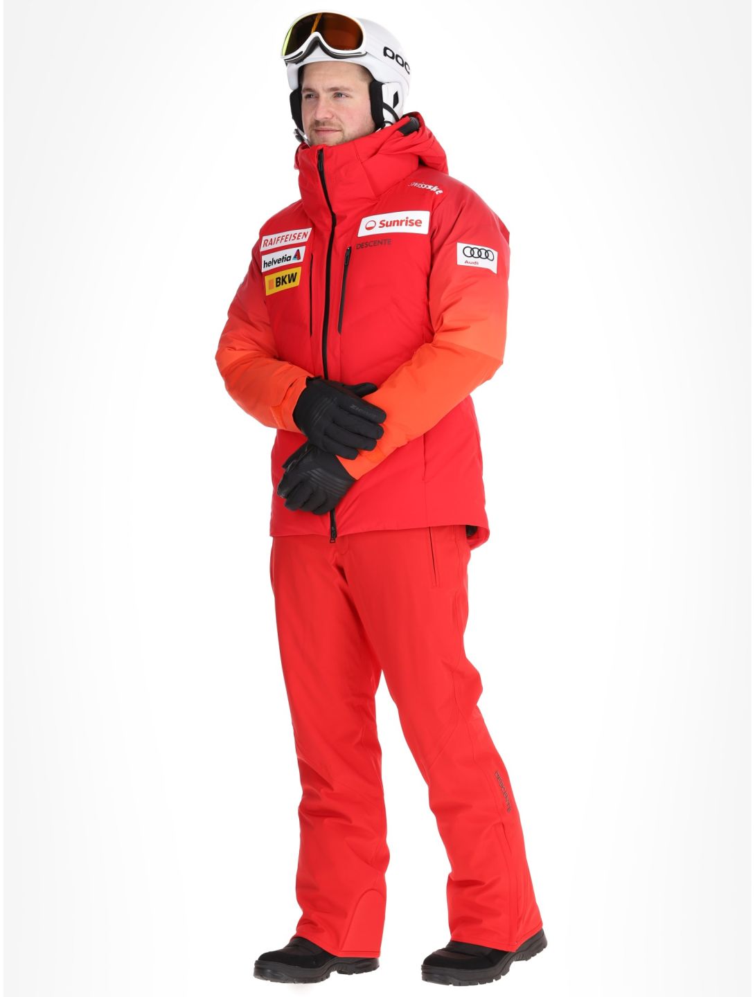 Descente, M-GK21 ski jacket men Swiss red 