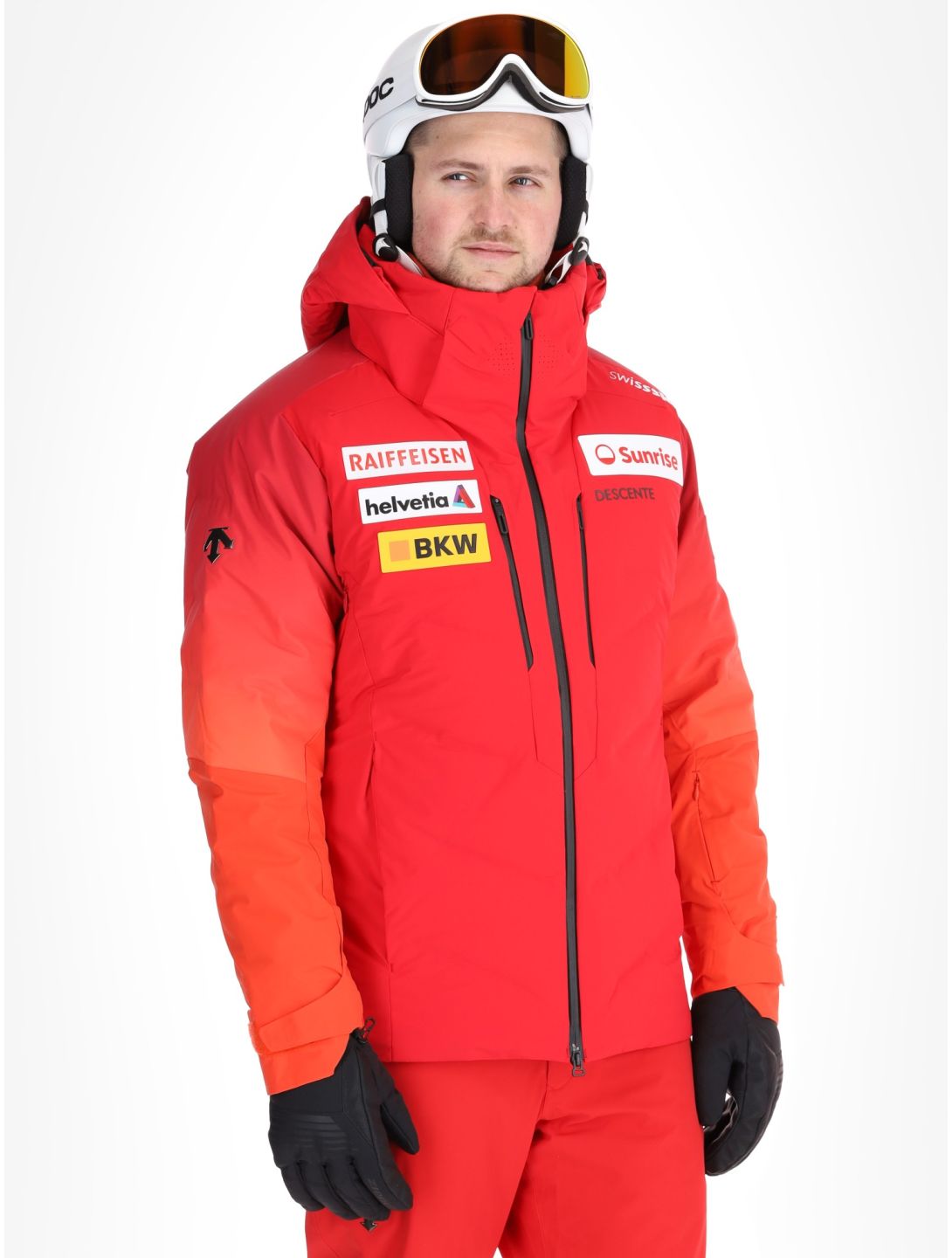 Descente, M-GK21 ski jacket men Swiss red 