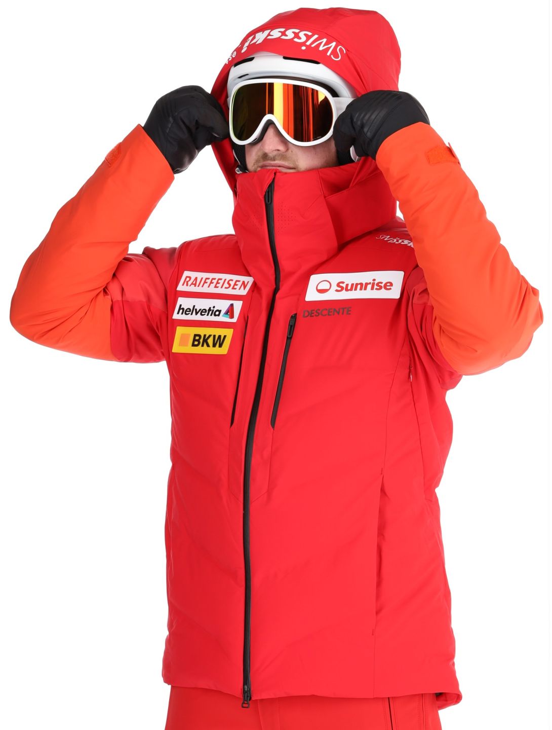 Descente, M-GK21 ski jacket men Swiss red 