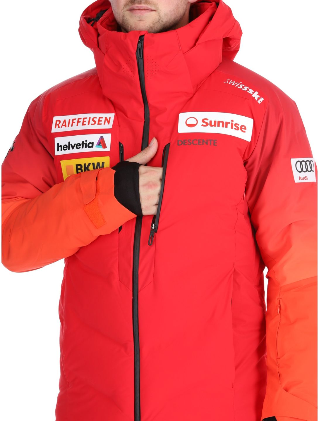 Descente, M-GK21 ski jacket men Swiss red 