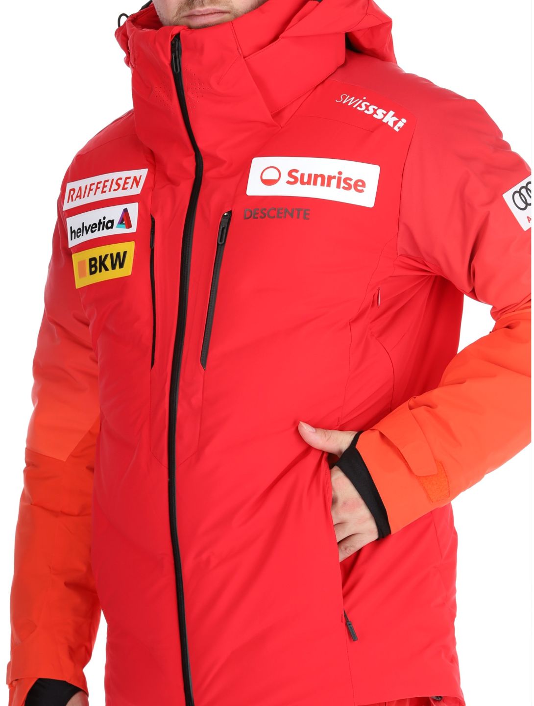 Descente, M-GK21 ski jacket men Swiss red 